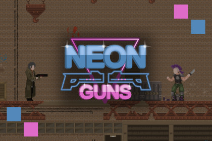 Neon Guns - Game Kit - Asset Pack 1