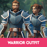 Stylized Fantasy Warrior Outfit