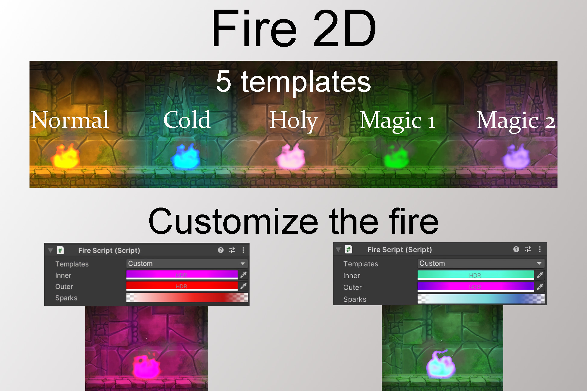 Fire 2D | Fire & Explosions | Unity Asset Store