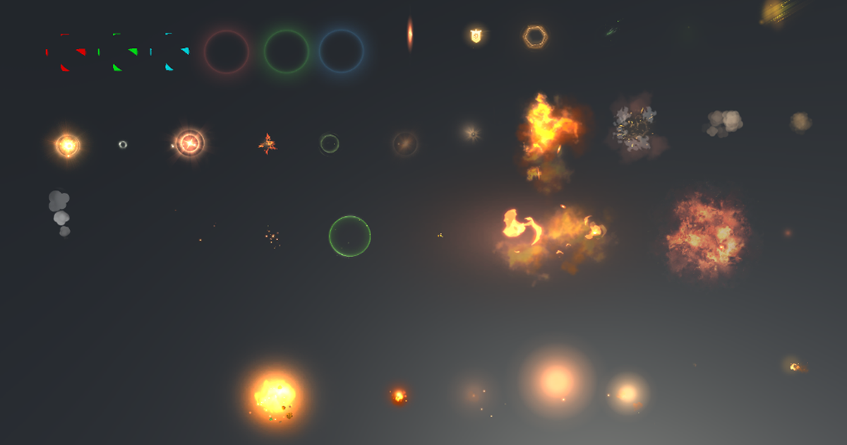 Sample Effects | VFX Particles | Unity Asset Store
