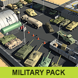 Stylized Military Vehicles Pack