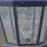 Ornate Double Street Lamp - 4 Texture Variants Pack
