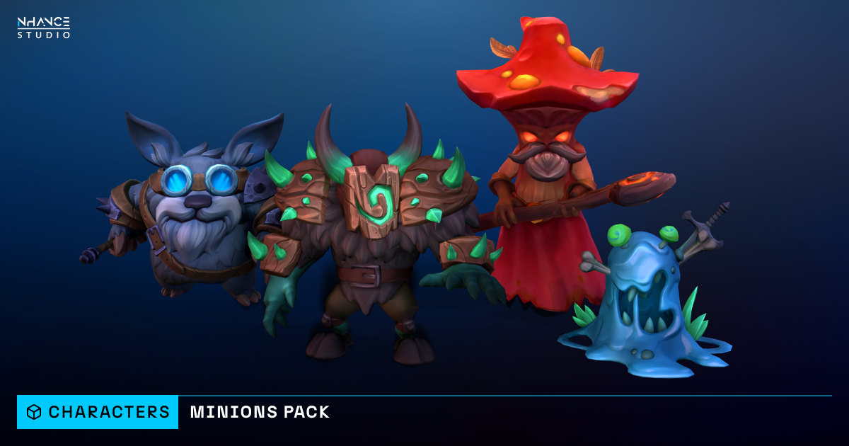 Stylized Fantasy Minions Pack | 3D キャラクター | Unity Asset Store