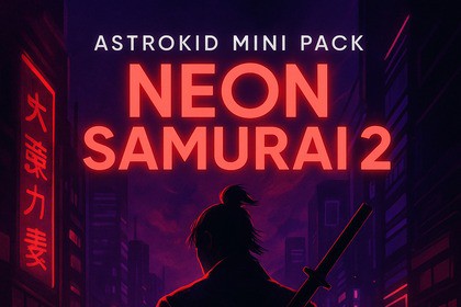Astrokid Mini Pack – Neon Samurai 2