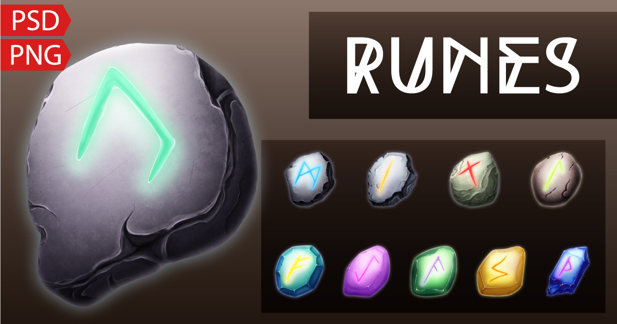Runes | 2D Icons | Unity Asset Store