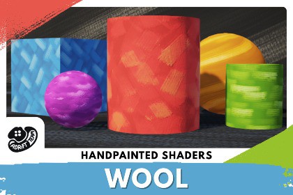 Handpainted Shader and Wool Textures