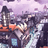 Polyvania PRO - Stylized Cartoon Horror Town | Modular Asset Pack