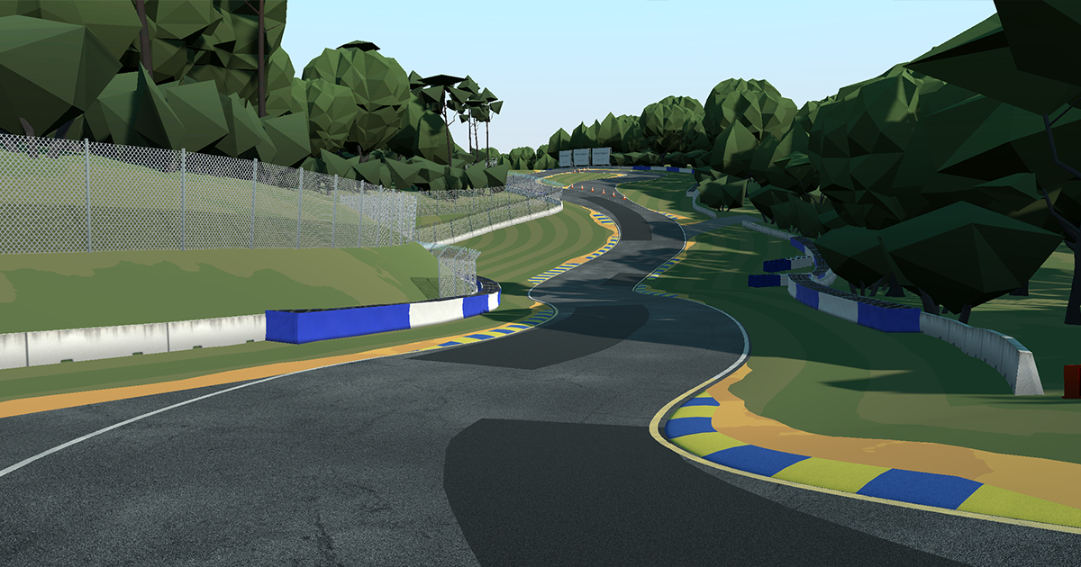 Cartoon Race Track Atlanta | 3D Roadways | Unity Asset Store