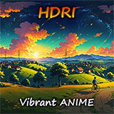 HDRI Vibrant Anime Skyboxes