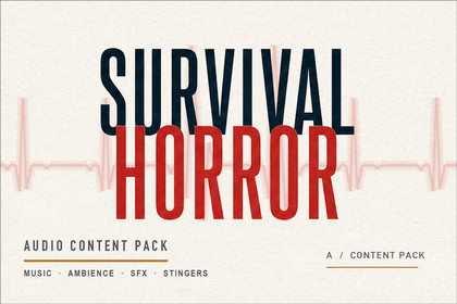 Survival Horror Music, Ambience & SFX — Audio Content Pack