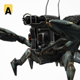 Sci-fi crustacean EB-1