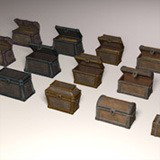 Fantasy treasure chests