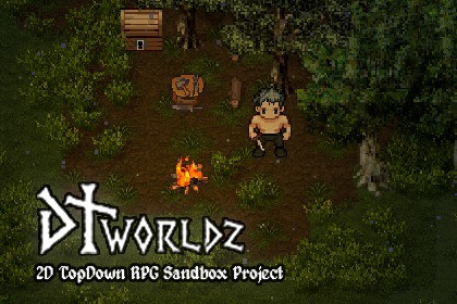 2D Top Down RPG Sandbox Project