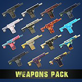 Guns Pack - Low Poly Guns
