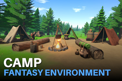 Camp - Stylized Fantasy Environment