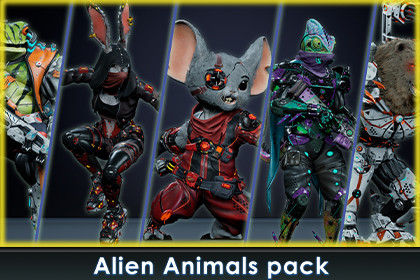 Alien Animals pack