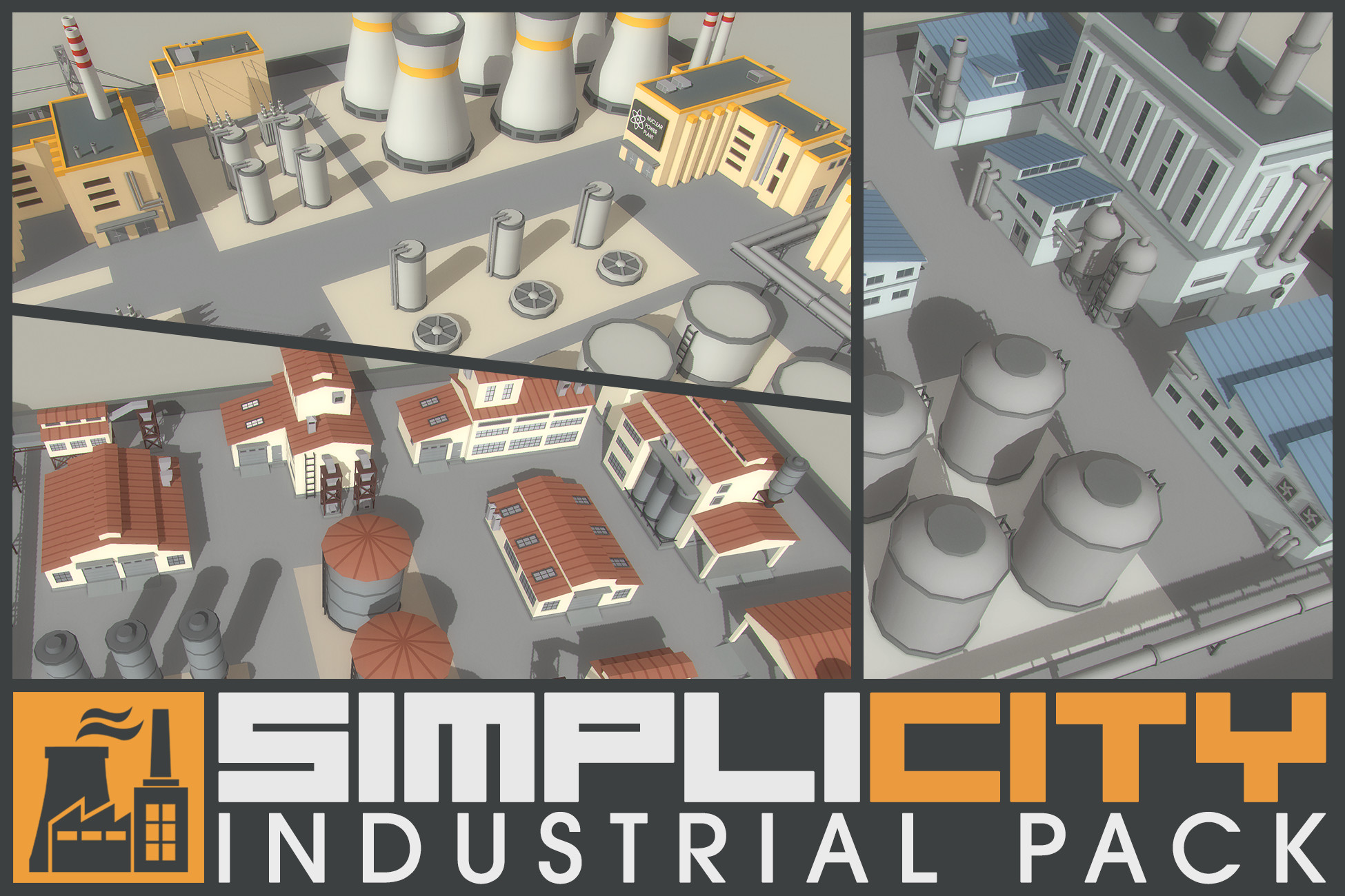 SimpliCity Industrial Pack | 3D Industrial | Unity Asset Store