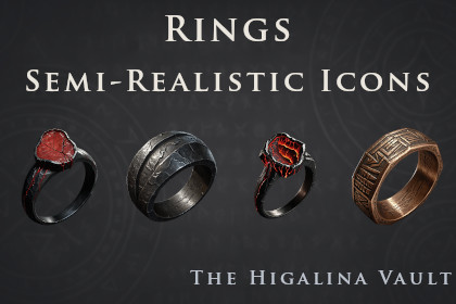 Rings - Semi-Realistic Icons