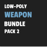 Low Poly Weapon Bundle Pack 2