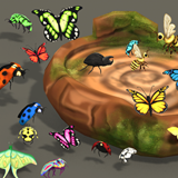 Stylized Critter Mini Collection - Pollinators & Insects