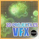 Top-Down 2D Projectile VFX