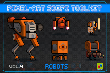 SciFi Robots Toolkit Vol.4