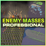 Enemy Masses Professional | Massive Crowds, 1-Click Enemy AI, RTS Formations