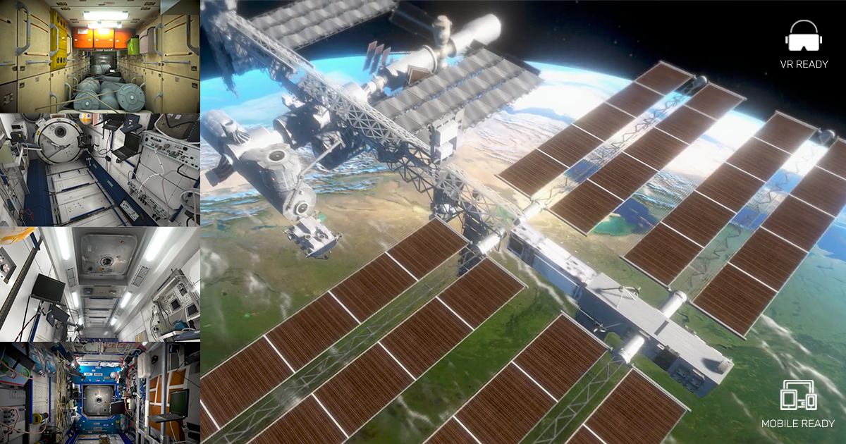 Unity Module 2d Iss International Space Station (ISS) | 3D Sci-Fi | Unity Asset Store