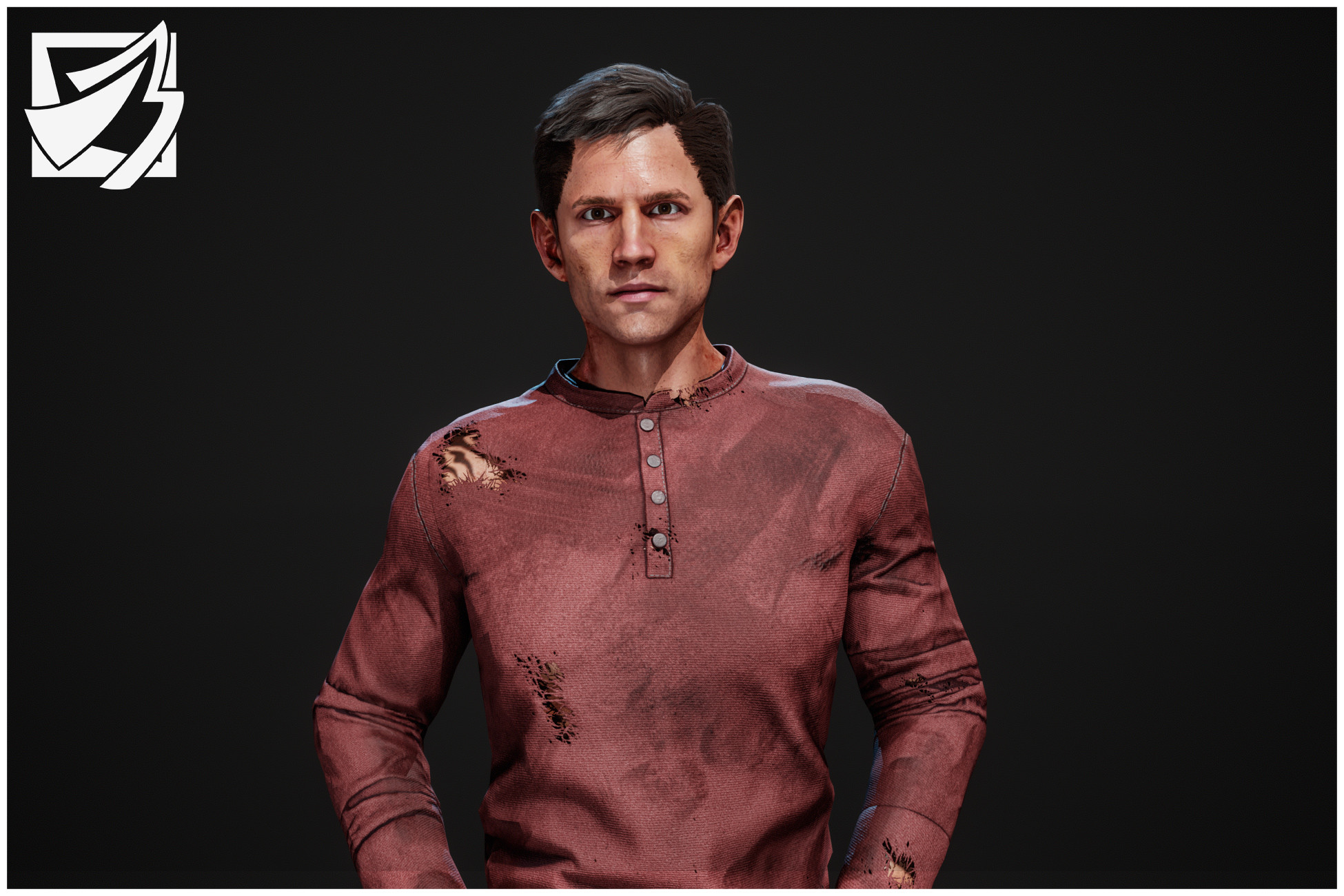 Undawn Ripper 3D Post-Apocalypse Male Game Character | Characters | Unity Asset Store