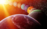 Space Graphics Planets