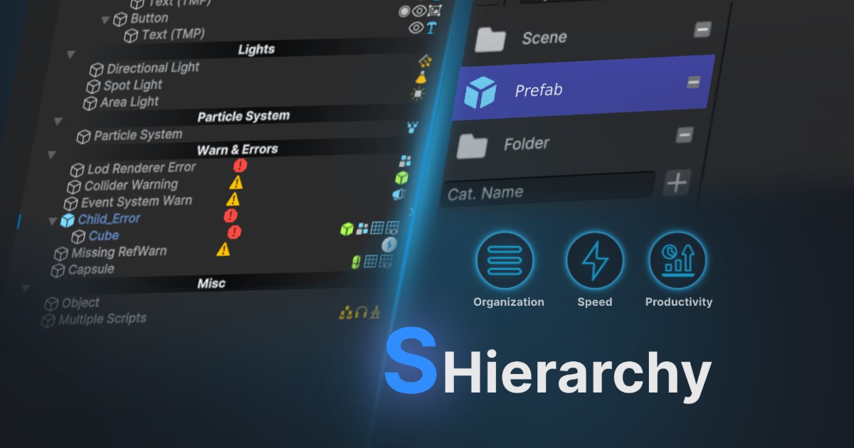 Smart Hierarchy | Utilities Tools | Unity Asset Store