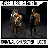 Survival Character with LOD's