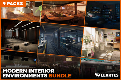 Modern Interior Environments Bundle