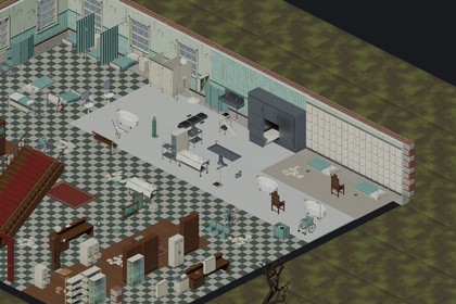 WARDEN - Isometric Hospital Tileset (2D Horror Sprites)