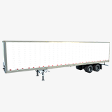 Semi Trailer 01 For Heavy Truck URP HDRP Textures