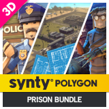 Bundle - POLYGON Police Station, Horror Asylum & Prison Map