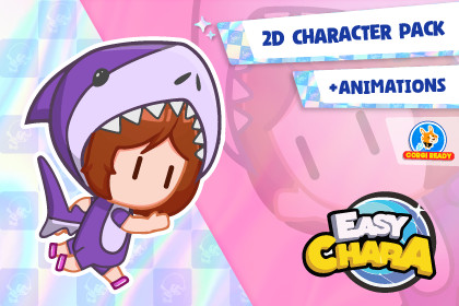 Easy Chara – Hisa Shark 2D Character Collection