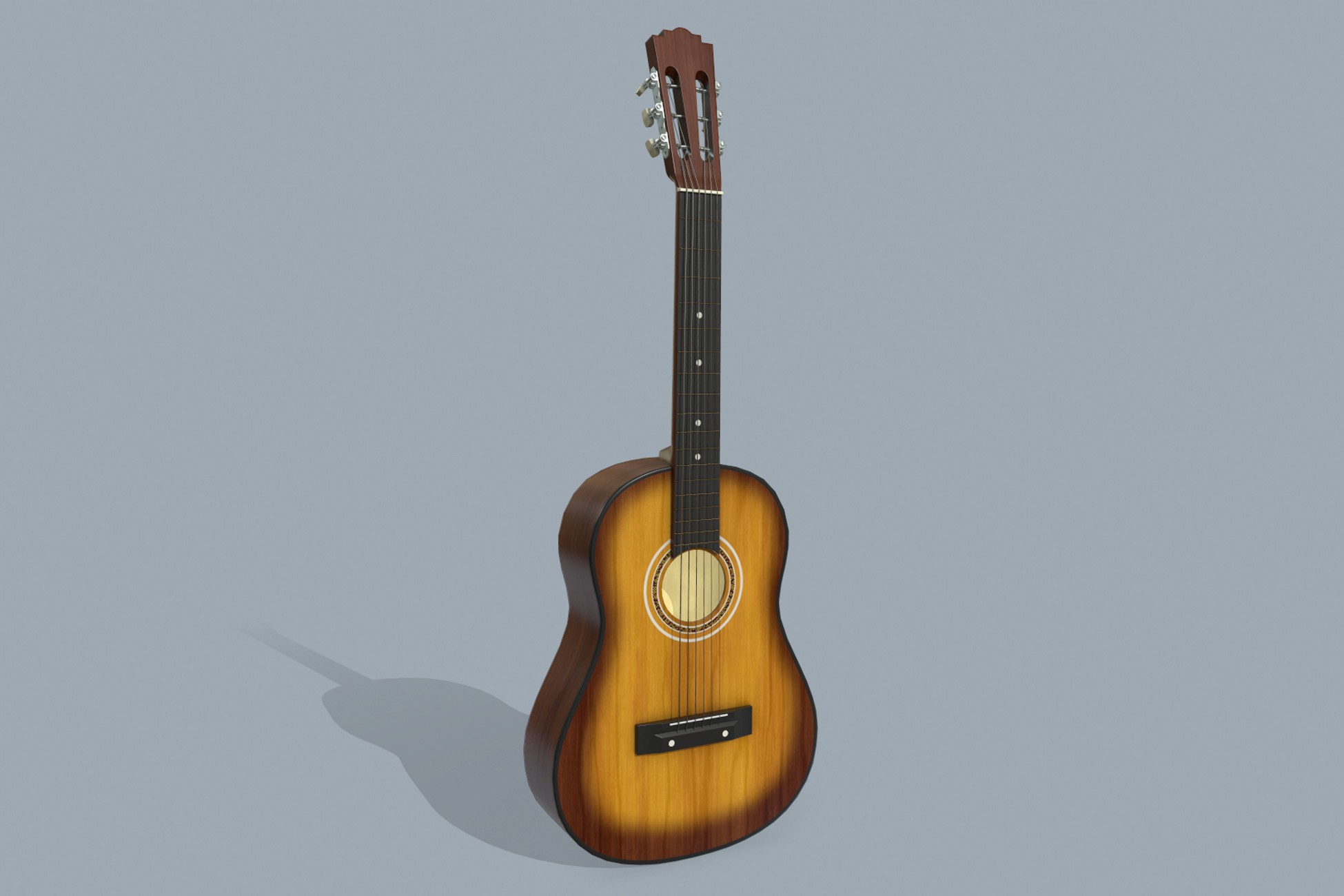 Classic Acoustic Guitar | 3D Props | Unity Asset Store