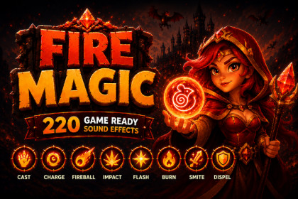 Fire Magic SFX — Fireball Spell Sound Effects