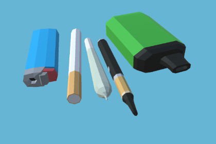 Low Poly Smokes | Model Pack