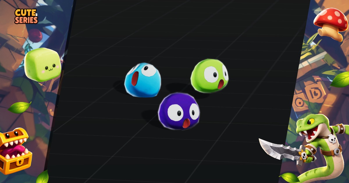 Silly Slime Cute Series | 3D Creatures | Unity Asset Store