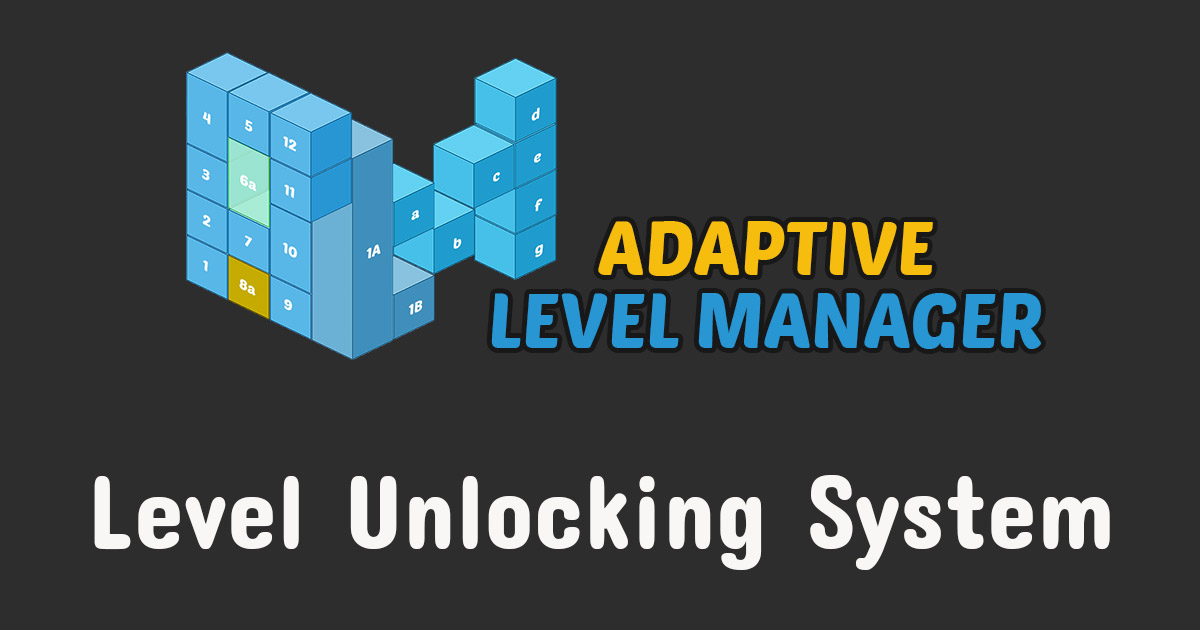 Adaptive Level Code Adaptive Level Manager | GUI Tools | Unity Asset Store