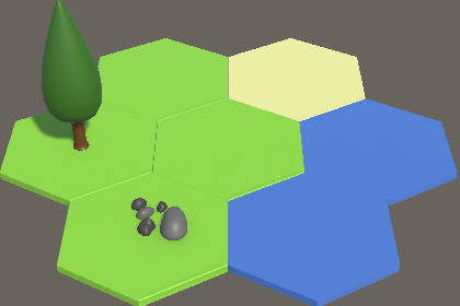 Hex Grid Generator & Pathfinding System