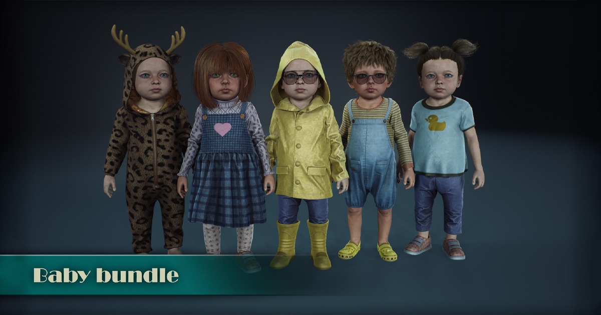Baby Bundle | Characters | Unity Asset Store