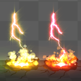 Stylized Lightning VFX