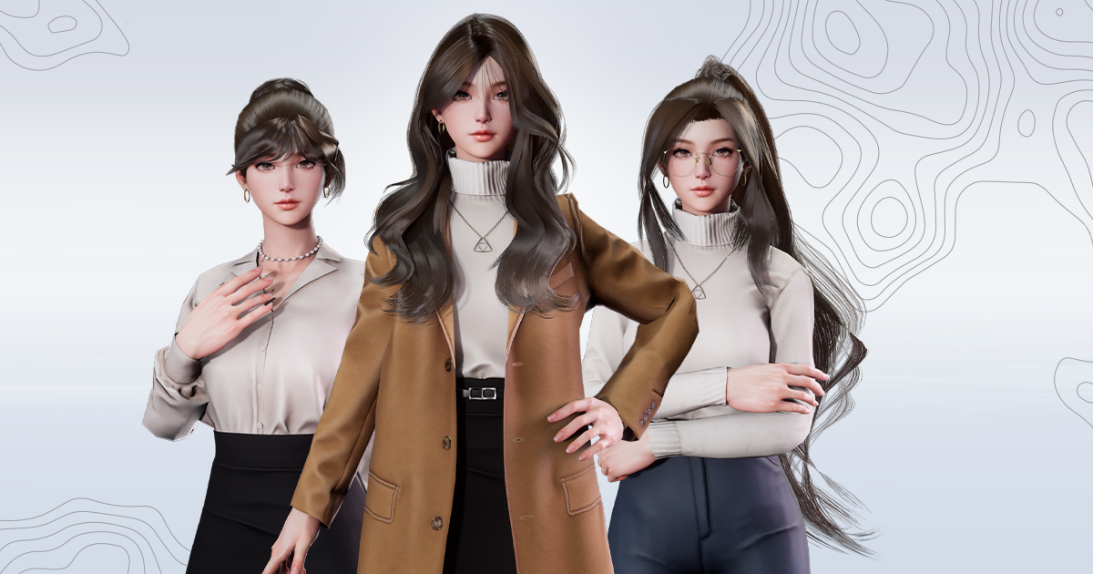 Girl Unity Business Lady Office Girls | Characters | Unity Asset Store