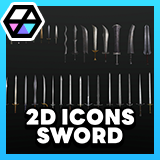 2D Icons - Sword