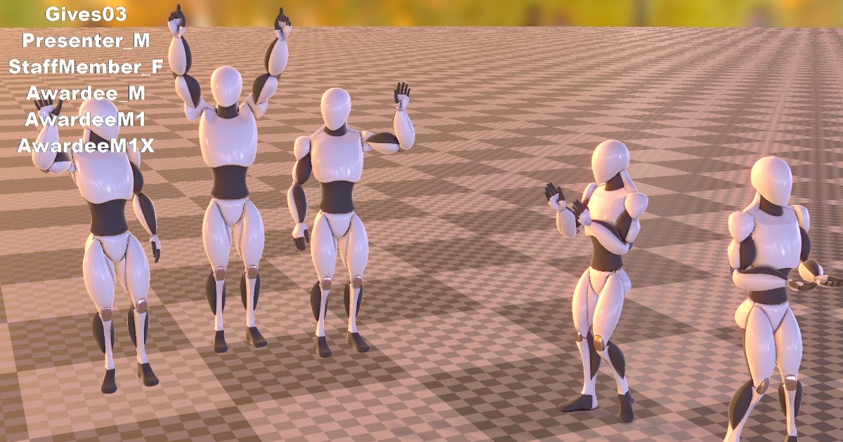 AA_Awards_gives | 3D Animations | Unity Asset Store