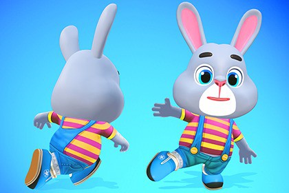 Rabbit Bunny Hare Animated