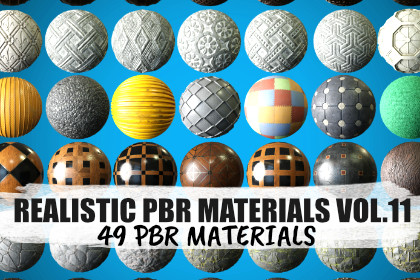 Realistic PBR Materials Vol.11